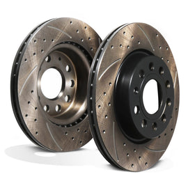 Dischi Freno Anteriori Forati Baffati 280mm VW New Beetle e Caddy dal 2004