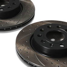 Dischi Freno Anteriori Forati e Scanalati 280mm Audi A3 8P 1.4 1.9 2.0 TDI TFSI 03+ - foto 6