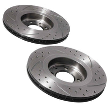 Dischi Freno Anteriori Forati Baffati 294mm VW Golf MK2 Passat e Corrado 1988-1996 - foto 9