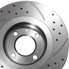 Dischi Freno Anteriori Forati Baffati 294mm VW Golf MK2 Passat e Corrado 1988-1996 - foto 8