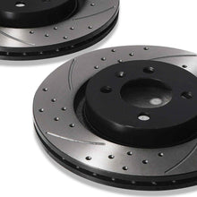 Dischi Freno Anteriori Forati Baffati 294mm VW Golf MK2 Passat e Corrado 1988-1996 - foto 5