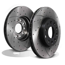Dischi Freno Anteriori Forati Baffati 288mm Audi A3 8P e 8V dal 2008