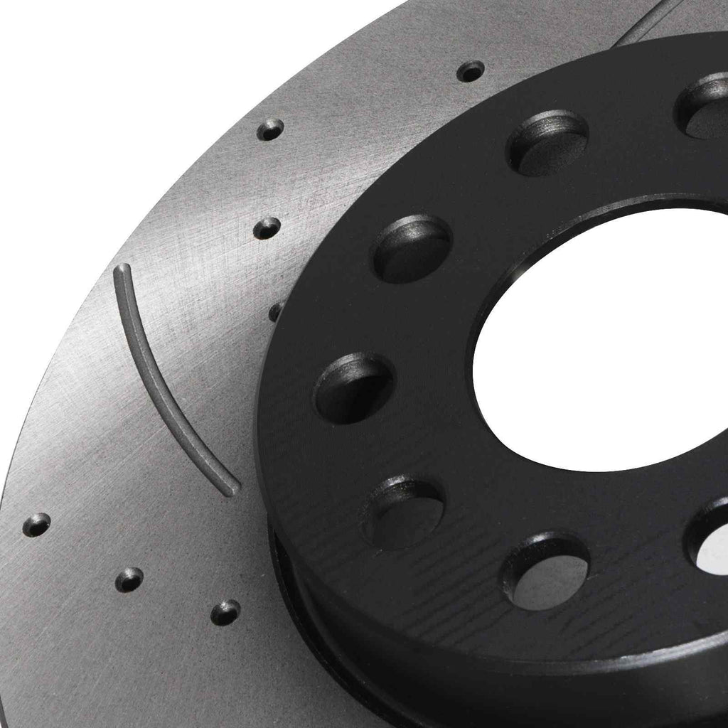 Dischi Freno Anteriori Forati Baffati 288mm VW Golf MK5 MK6 MK7 2004-2020 - foto 8