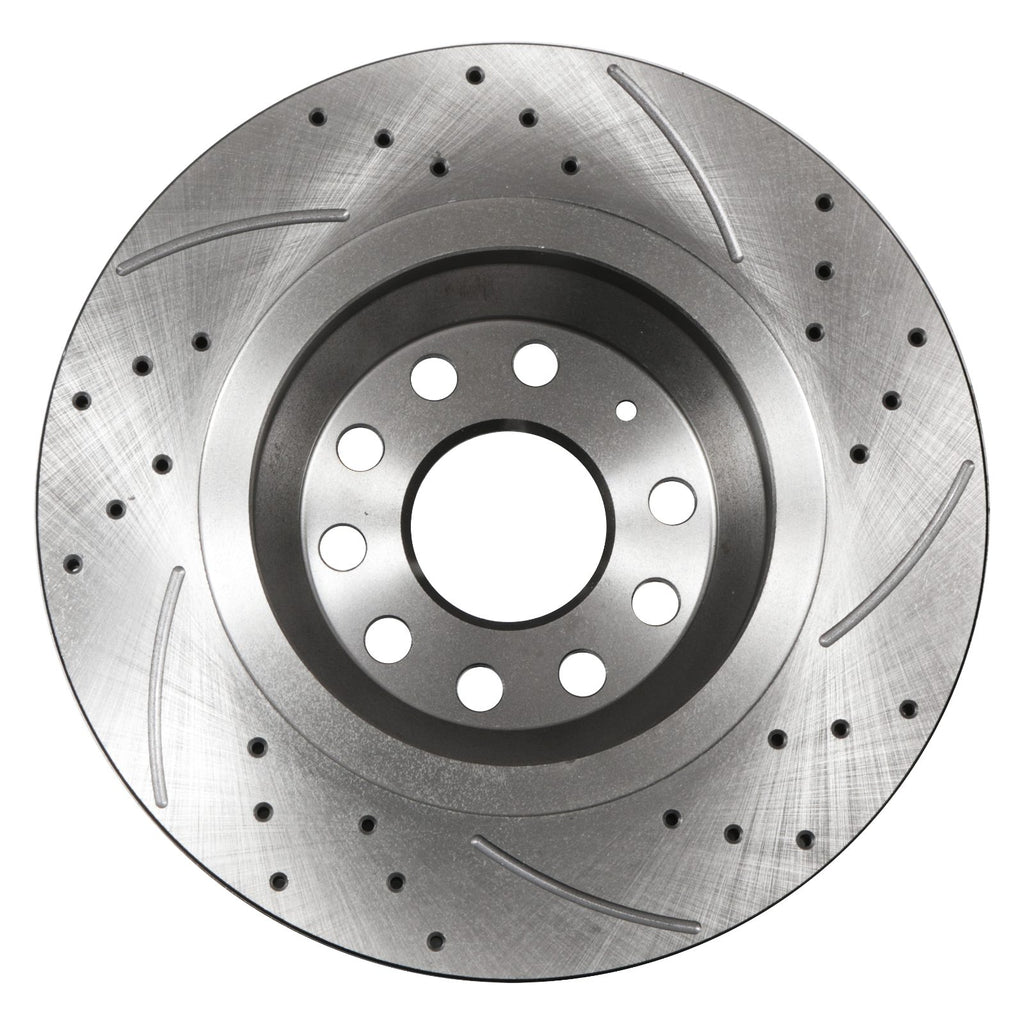 Dischi Freno Posteriori Forati e Scanalati 310mm VW Golf MK6 MK7 MK8 GTI GTD R 2.0 TSI 13+ - foto 10