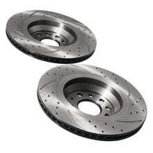 Dischi Freno Posteriori Forati e Scanalati 310mm VW Golf MK6 MK7 MK8 GTI GTD R 2.0 TSI 13+ - foto 9