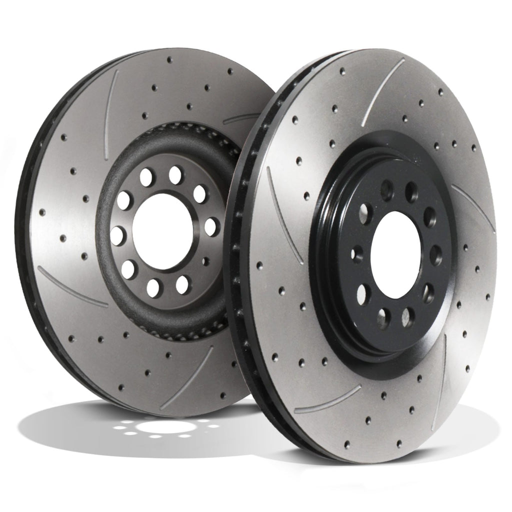 Dischi Freno Anteriori Forati e Scanalati 312mm Seat Leon 1.8T 1.9 TDI Cupra R 99-06