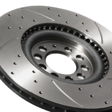 Dischi Freno Anteriori Forati e Scanalati 312mm Seat Leon 1.8T 1.9 TDI Cupra R 99-06 - foto 9