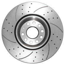 Dischi Freno Anteriori Forati e Scanalati 340mm Volkswagen Golf MK7 2.0 TDI GTD GTI R 13+ - foto 10