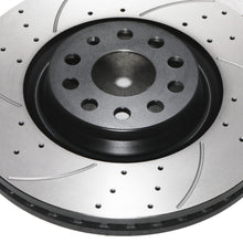Dischi Freno Anteriori Forati e Scanalati 340mm Volkswagen Golf MK7 2.0 TDI GTD GTI R 13+ - foto 8