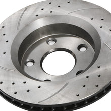 Dischi Freno Anteriori Forati e Scanalati 345mm Audi A3 S3 8P 2.5 3.2 V6 Quattro 03-12 - foto 6