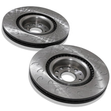 Dischi Freno Anteriori Ondulati 345mm Volkswagen Golf MK5 MK6 GTI VR6 R32 R 06-14 - foto 7