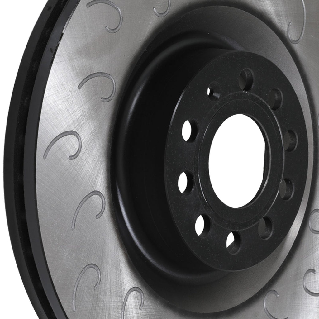 Dischi Freno Anteriori Ondulati 345mm Volkswagen Golf MK5 MK6 GTI VR6 R32 R 06-14 - foto 6