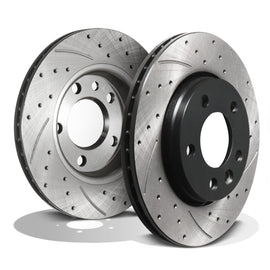 Dischi Freno Posteriori Forati e Baffati 294mm VW Transporter T5 4 Motion 1.9-3.2