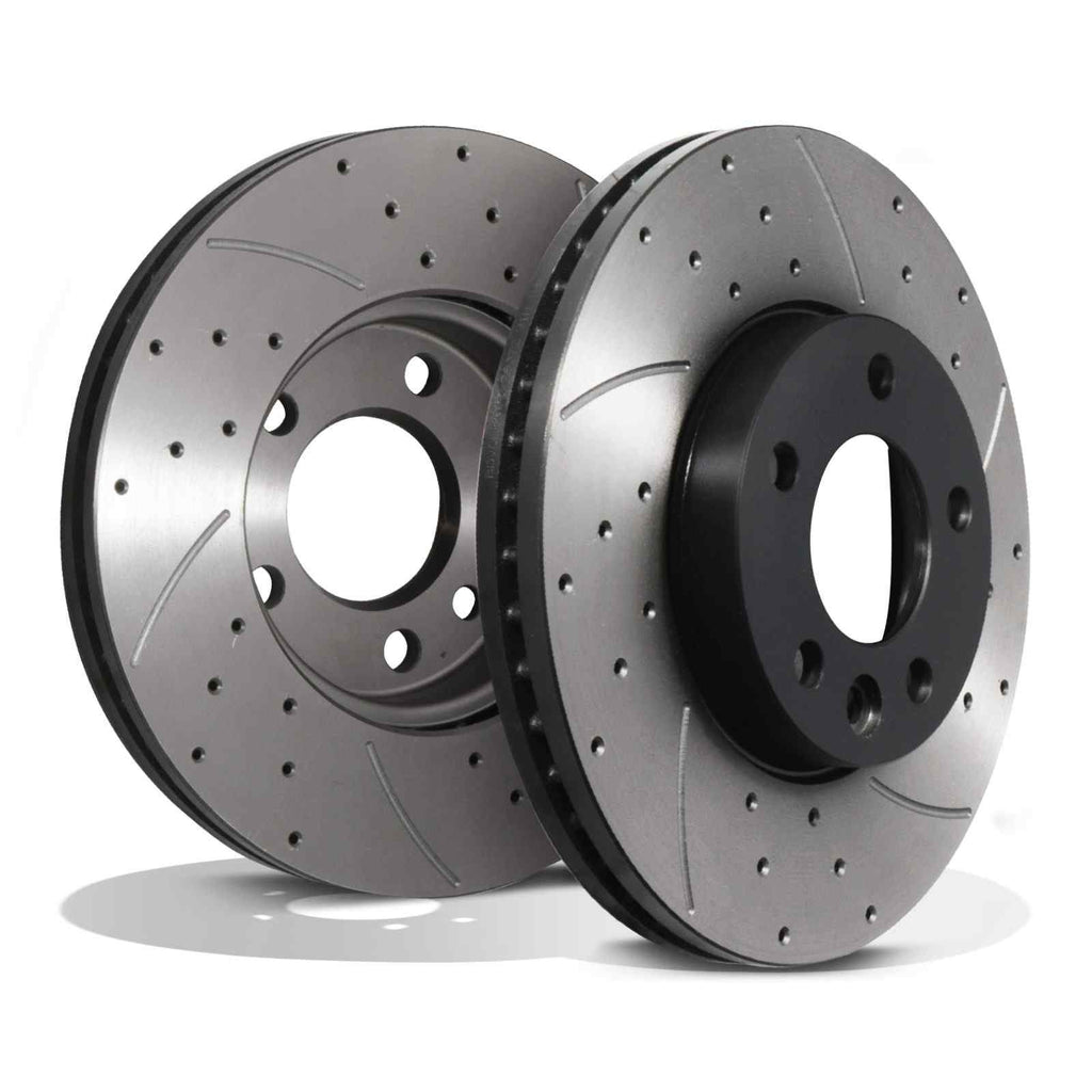Dischi Freno Anteriori Forati e Scanalati 308mm Volkswagen Transporter / Multivan T5 03-15