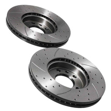 Dischi Freno Anteriori Forati e Scanalati 308mm Volkswagen Transporter / Multivan T5 03-15 - foto 7