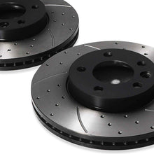 Dischi Freno Anteriori Forati e Scanalati 308mm Volkswagen Transporter / Multivan T5 03-15 - foto 10