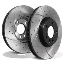 Dischi Freno Anteriori Forati e Scanalati 340mm Volkswagen Transporter T6 2.0 TSI TDI 15+
