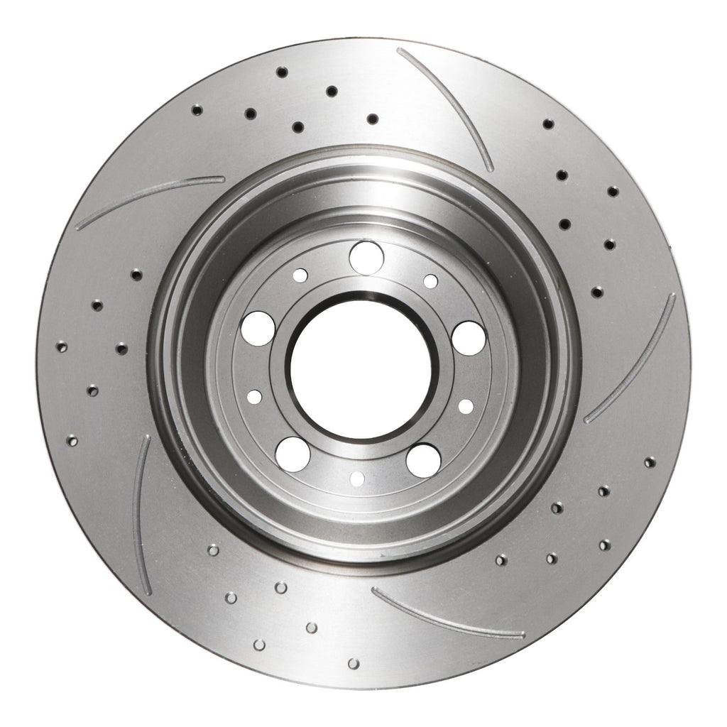 Dischi Freno Posteriori Forati e Baffati 308mm Volvo Xc90 4.4 V8 3.0 T6 2.5 T 2.5 D5 - foto 5