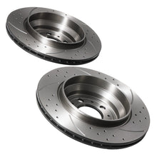 Dischi Freno Posteriori Forati e Baffati 308mm Volvo Xc90 Xc 90 2.4 D5 2.5 3.2 02+ - foto 6