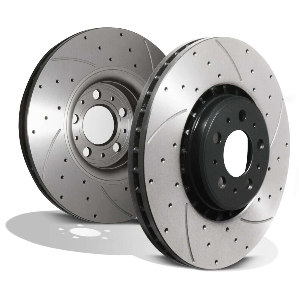 Dischi Freno Anteriori Forati e Scanalati 336mm Volvo XC90 MK1 02+