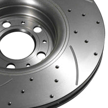 Dischi Freno Anteriori Forati e Scanalati 336mm Volvo XC90 MK1 02+ - foto 6