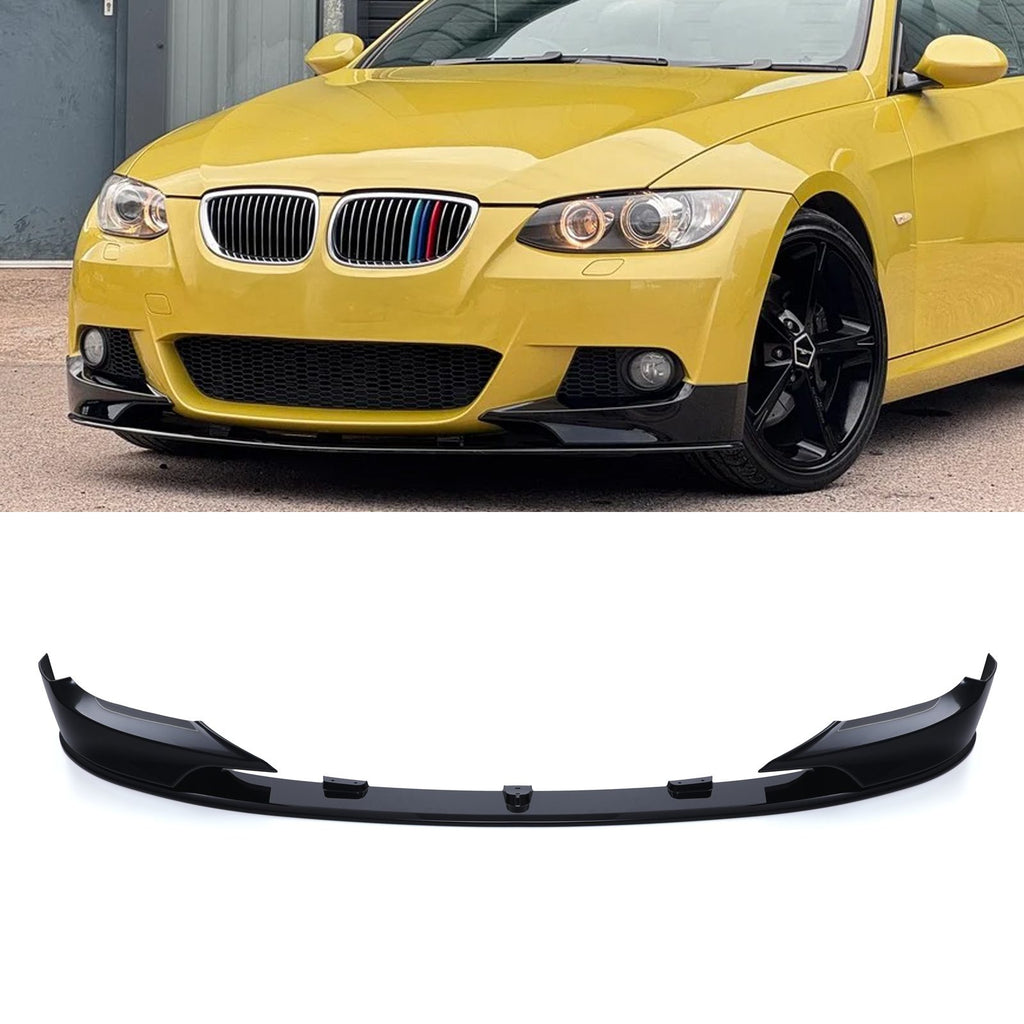 Splitter Anteriore Pre-LCI Nero Lucido BMW Serie 3 E92 05-09
