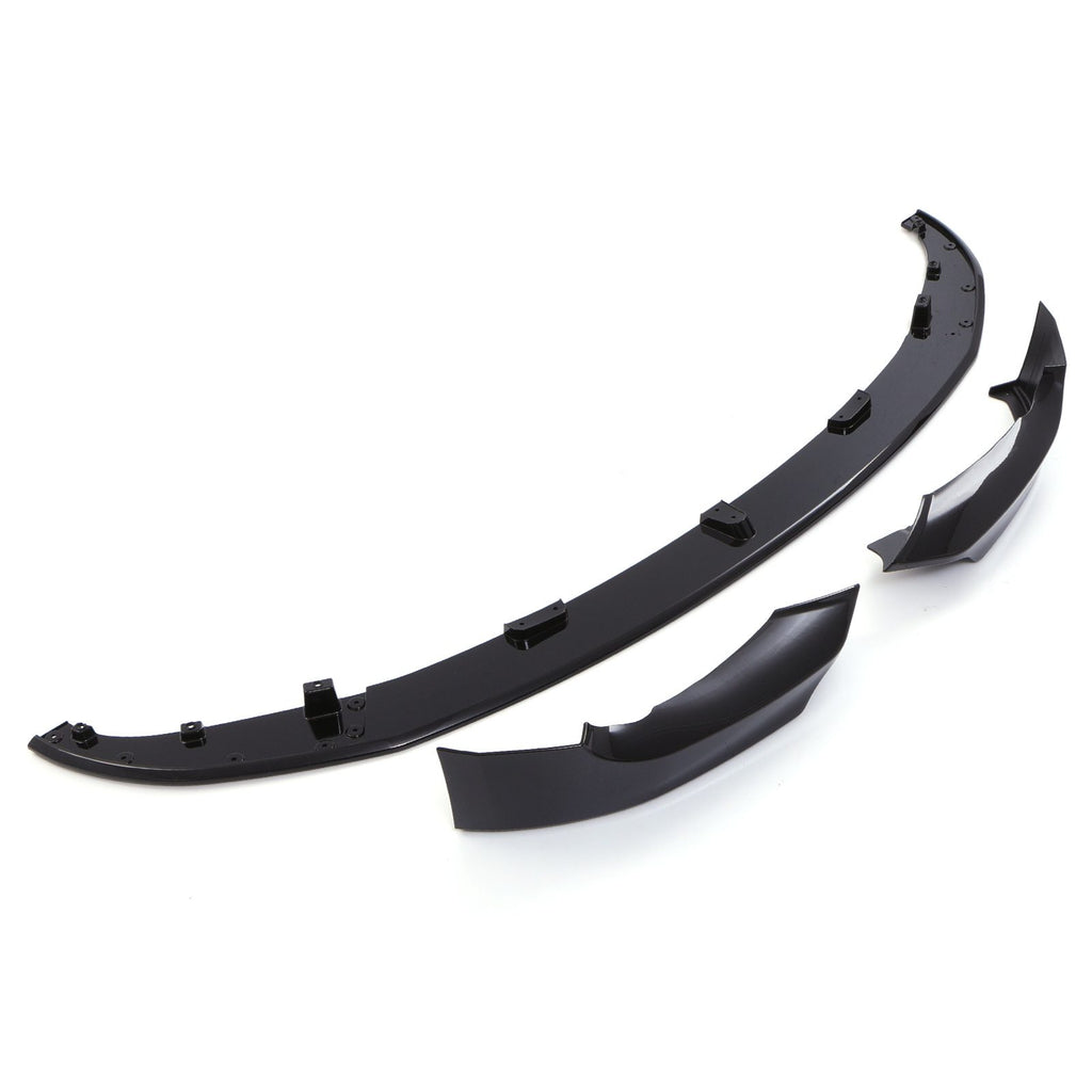 Splitter Anteriore Nero Lucido BMW Serie 3 E92 Facelift 10-13 - foto 3
