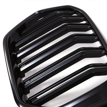 Griglia Anteriore Doppia Barra Nero Lucido BMW X6 G06 Pre-LCI 20-23 - foto 8