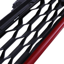 Griglia Anteriore Stile JCW Barra Rossa Nero Lucido Mini Cooper F55/F56/F57 14-21 - foto 6