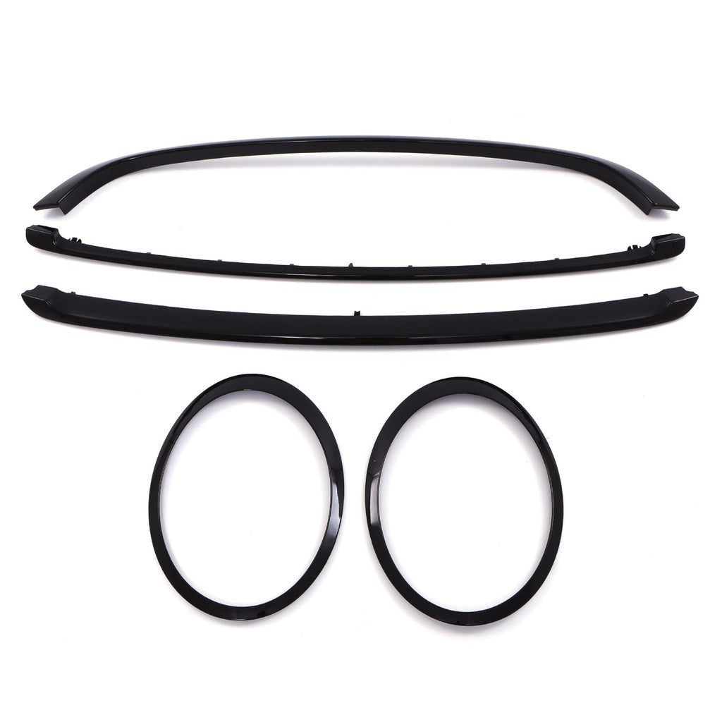 Kit Griglia Anteriore e Contorni Fari Mini Cooper R56 06-13 - foto 2