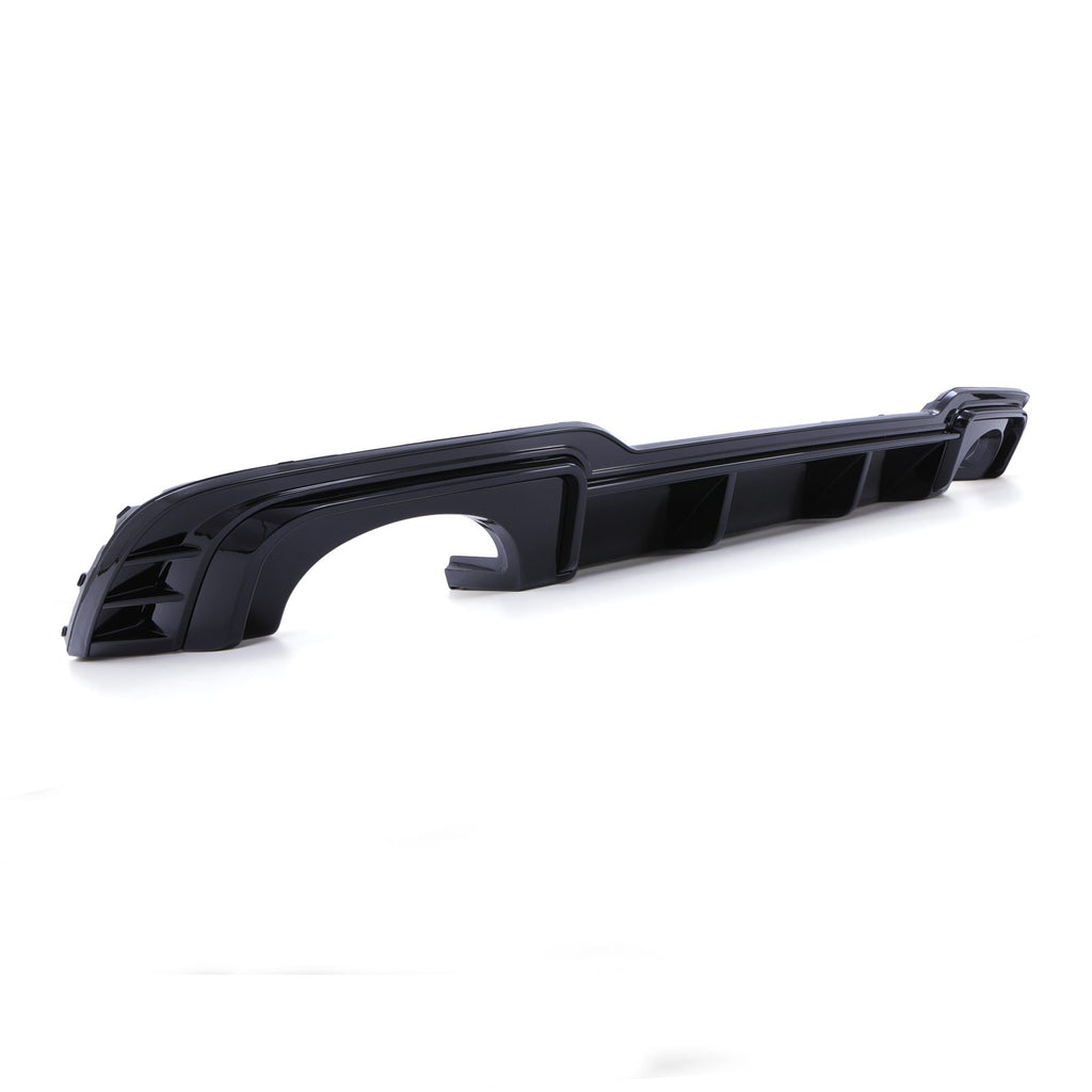 Diffusore Posteriore Stile RS3 Nero Lucido Audi A3 8V S-Line 17-20 - foto 3