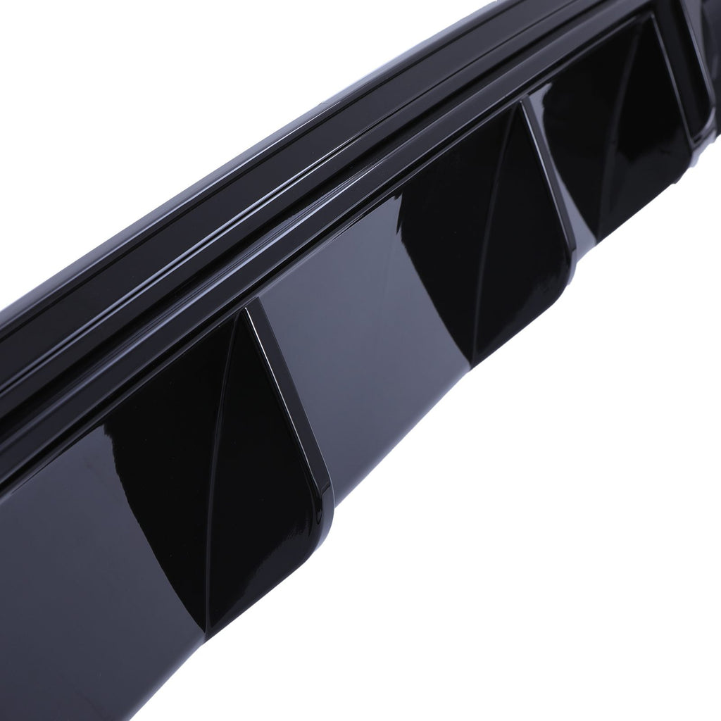 Diffusore Posteriore Stile RS3 Nero Lucido Audi A3 8V S-Line 17-20 - foto 5