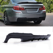 Diffusore Posteriore Stile M Sport a Doppia Uscita Nero Lucido BMW Serie 5 F10 10-16