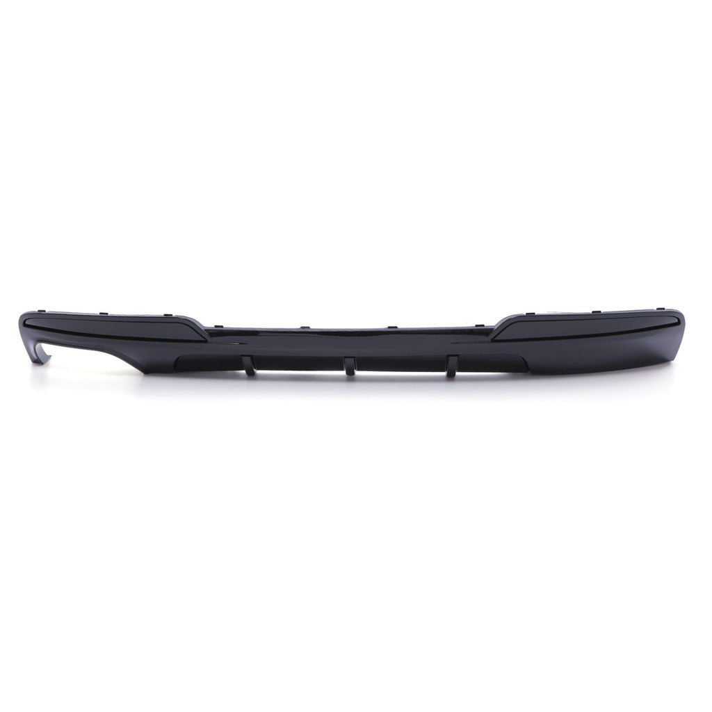 Diffusore Posteriore Stile M Sport a Doppia Uscita Nero Lucido BMW Serie 5 F10 10-16 - foto 2
