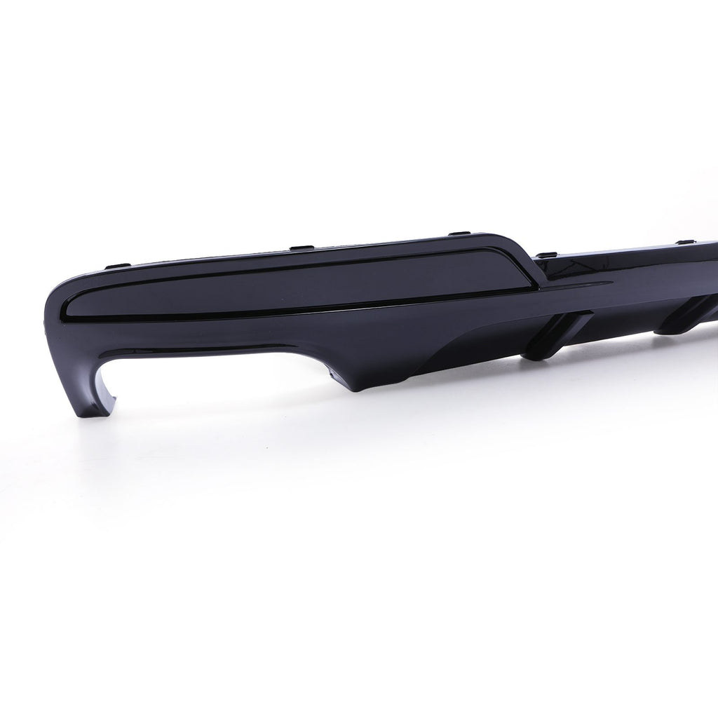Diffusore Posteriore Stile M Sport a Doppia Uscita Nero Lucido BMW Serie 5 F10 10-16 - foto 10