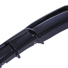 Diffusore Posteriore a Doppia Uscita Nero Lucido BMW Serie 3 F30 13-18 - foto 6