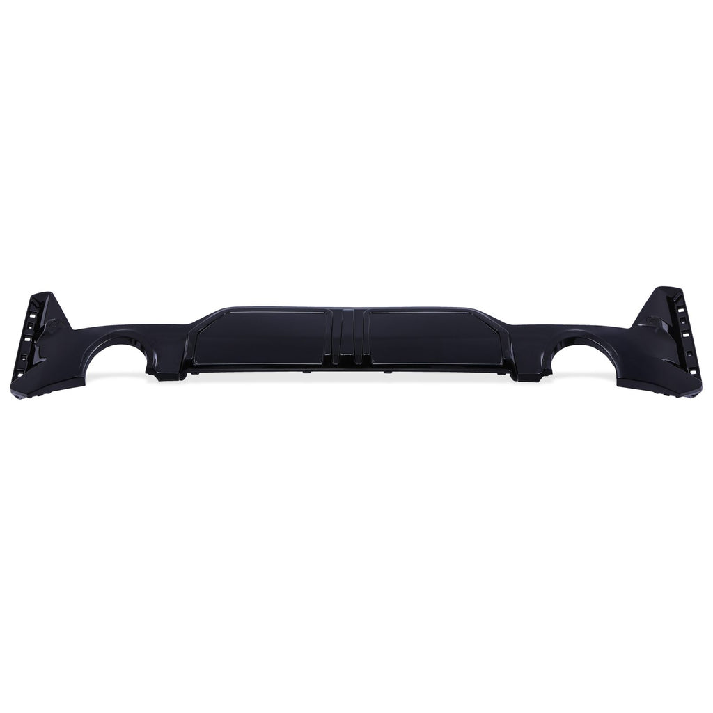 Diffusore Posteriore a Doppia Uscita Nero Lucido BMW Serie 3 G20 LCI 2022+ - foto 2