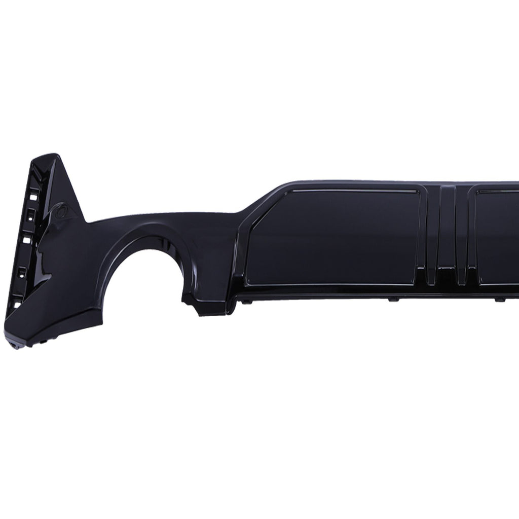 Diffusore Posteriore a Doppia Uscita Nero Lucido BMW Serie 3 G20 LCI 2022+ - foto 9