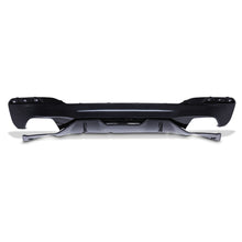 Diffusore Posteriore Doppio Scarico Nero Lucido BMW Serie 5 G30 17-20 - foto 2