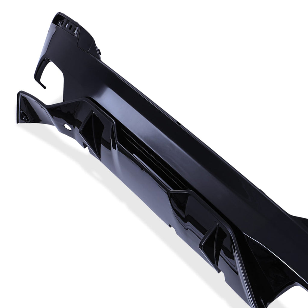 Diffusore Posteriore Quad con Terminali Nero Lucido BMW Serie 5 G30 2018-2023 - foto 9