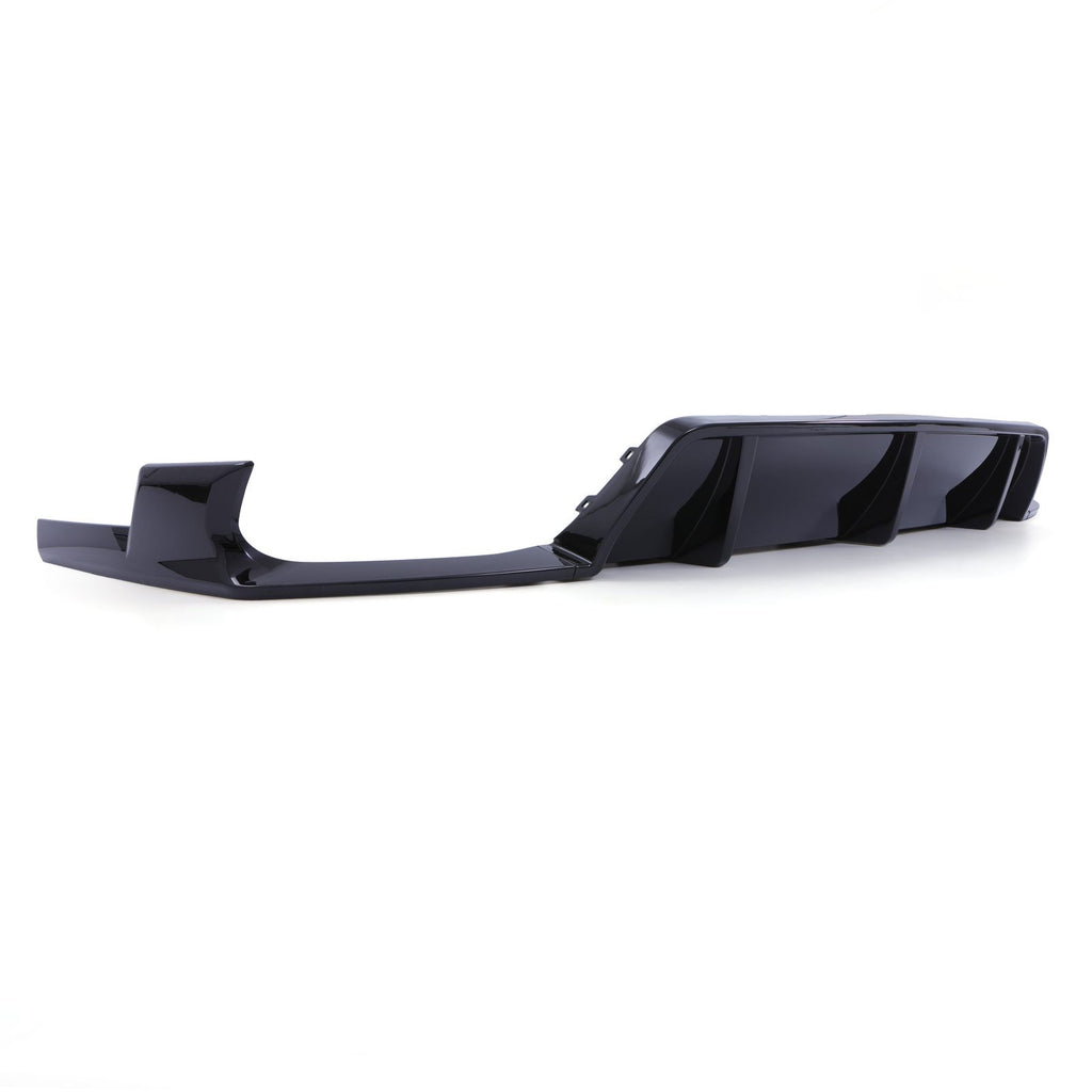 Diffusore Posteriore a Doppia Uscita Nero Lucido BMW X6 G06 Pre-LCI 20-24 - foto 4