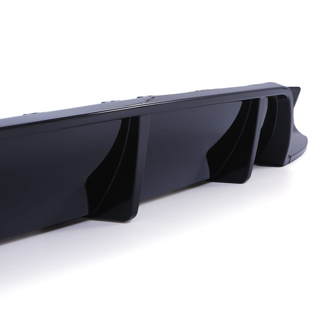 Diffusore Posteriore a Doppia Uscita Nero Lucido BMW X6 G06 Pre-LCI 20-24 - foto 8