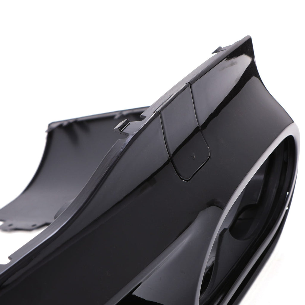 Diffusore Posteriore a Quattro Uscite Nero Lucido Mercedes CLA W118 2019+ - foto 8