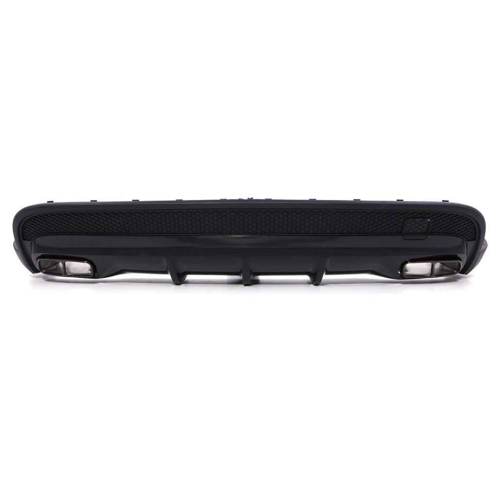 Diffusore Posteriore a Quattro Uscite Nero Lucido Mercedes GLA 45 X156 13-18 - foto 2