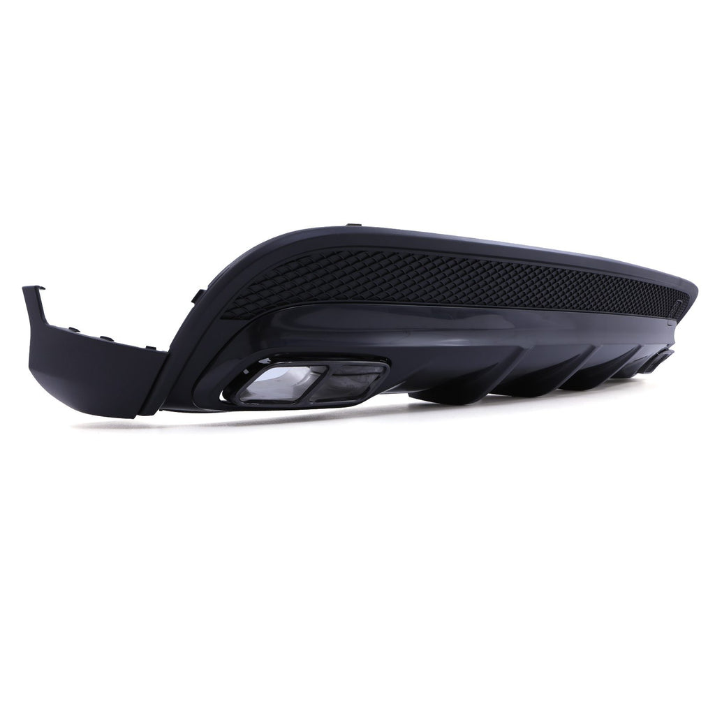 Diffusore Posteriore a Quattro Uscite Nero Lucido Mercedes GLA 45 X156 13-18 - foto 4
