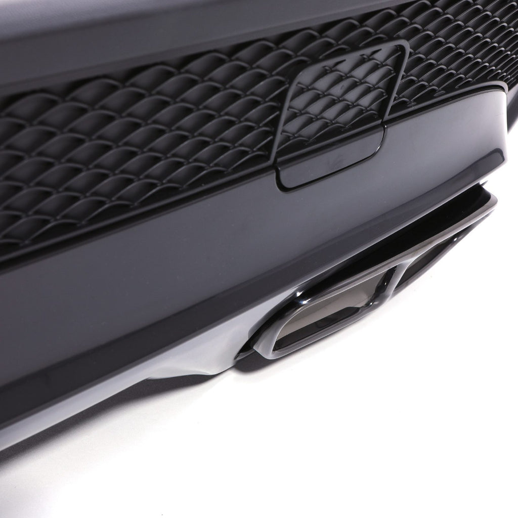 Diffusore Posteriore a Quattro Uscite Nero Lucido Mercedes GLA 45 X156 13-18 - foto 6