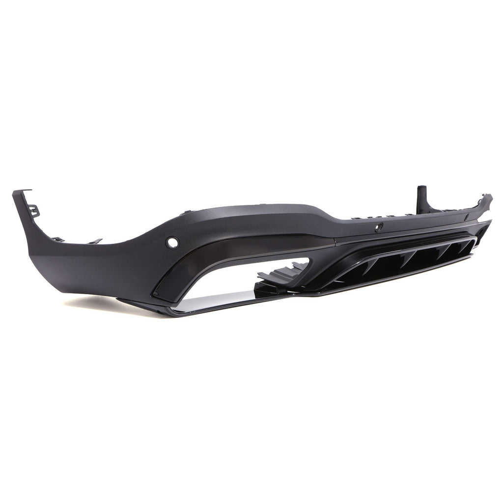 Diffusore Posteriore a Quattro Uscite Nero Lucido Mercedes GLC X253 16-19 - foto 4