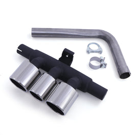 Conversione Scarico Stile Type R Cromata Honda Civic MK10 FK6 16-22 - foto 2