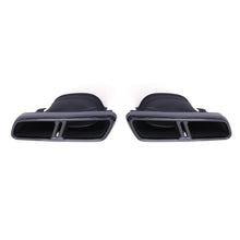 Terminali di Scarico Quad Nero Lucido Mercedes Classe E E63 AMG W213 17-23 - foto 5