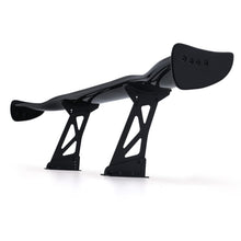 Alettone Posteriore Regolabile Universale Japspeed BGW in ABS Nero Lucido - foto 8